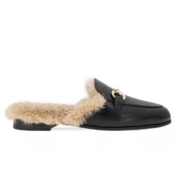 NWT BCBGeneration Zorie-2 Faux Fur Lined Mule Loafer - Picture 2 of 13